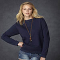 Anvil  Women's Combed Ringspun Fashion Crewneck Sweatshirt